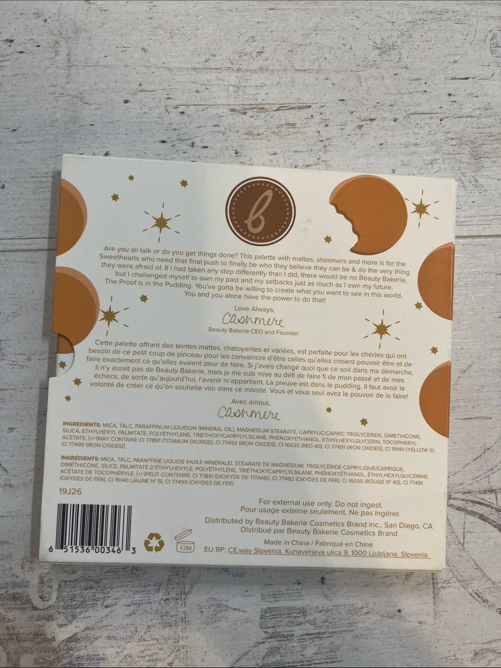 Beauty Bakerie Proof Is In The Puddin Eyeshadow Palette